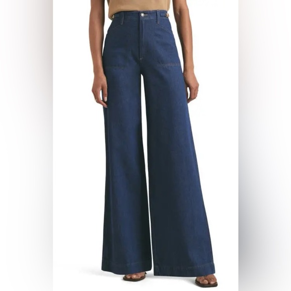 FAVORITE DAUGHTERThe Fancy Mischa Super High Waist Wide Leg Jeans NWT